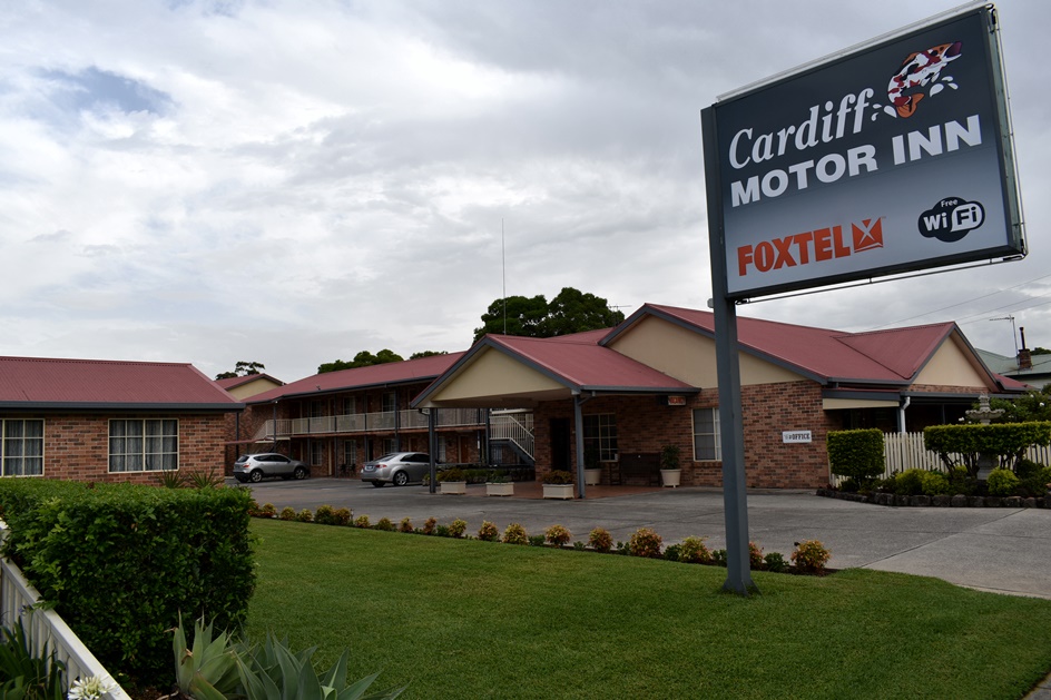 The Cardiff Motor Inn is ideally situated for business recreation and travellers